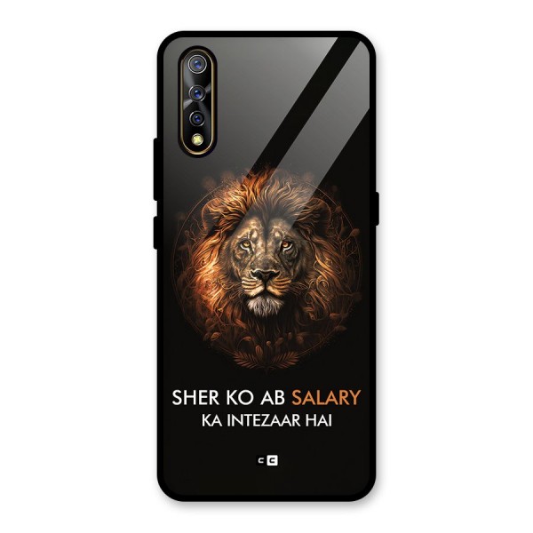 Sher On Salary Glass Back Case for Vivo Z1x