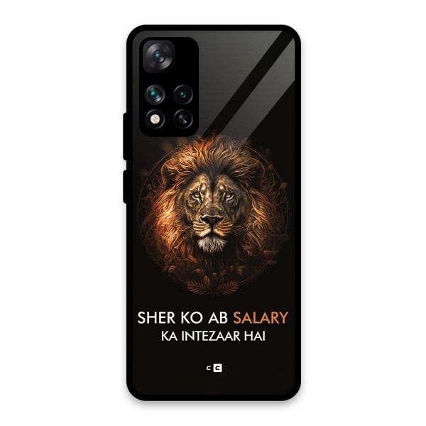 Sher On Salary Glass Back Case for Xiaomi 11i 5G