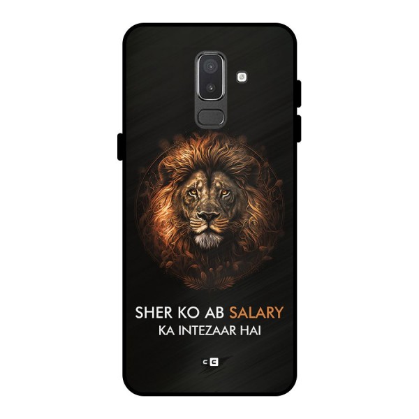 Sher On Salary Metal Back Case for Galaxy On8 (2018)