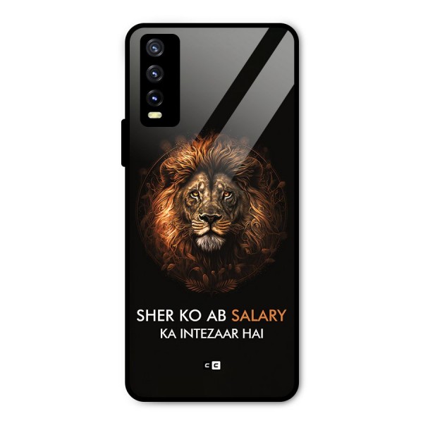 Sher On Salary Metal Back Case for Vivo Y20