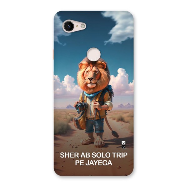 Sher Solo Trip Back Case for Google Pixel 3 XL