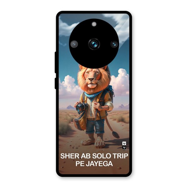 Sher Solo Trip Glass Back Case for Realme 11 Pro