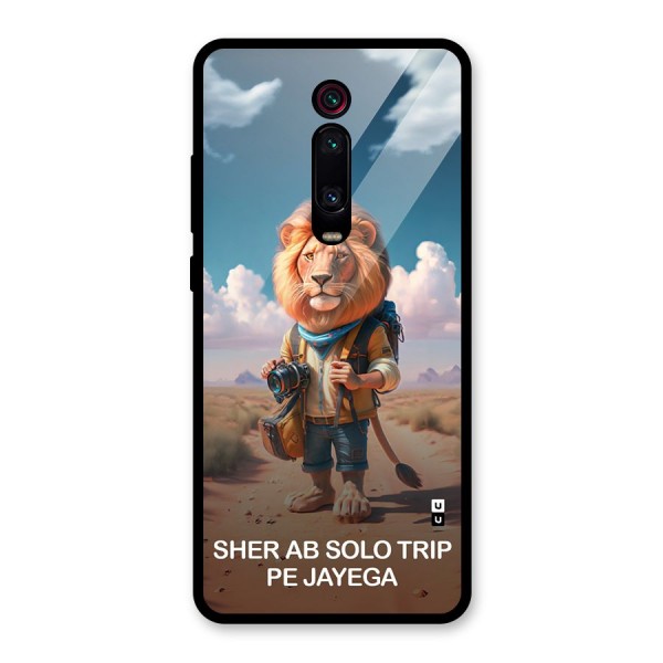 Sher Solo Trip Glass Back Case for Redmi K20 Pro