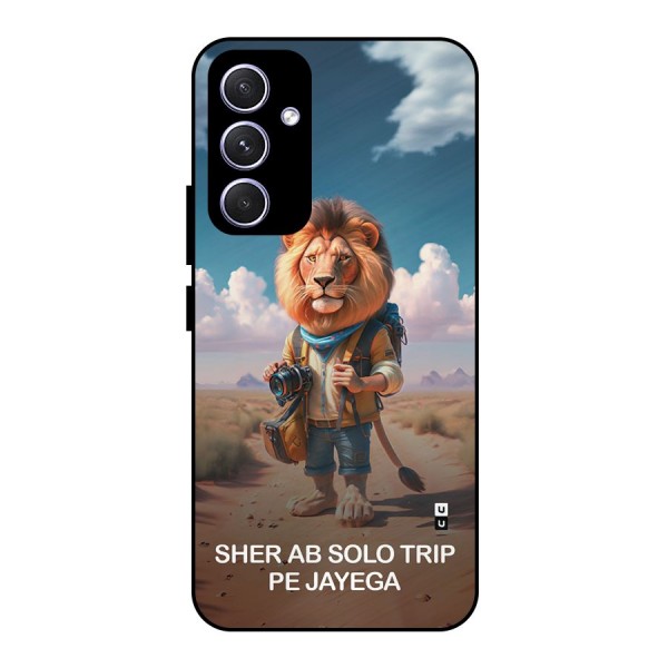 Sher Solo Trip Metal Back Case for Galaxy A54