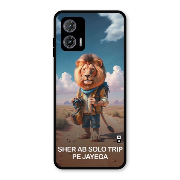 Sher Solo Trip Metal Back Case for Moto G73