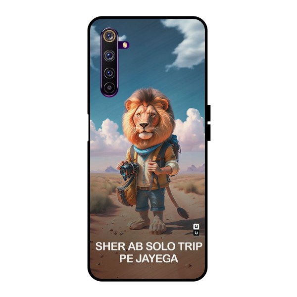 Sher Solo Trip Metal Back Case for Realme 6 Pro