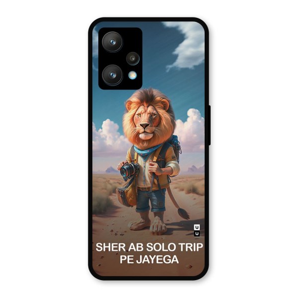 Sher Solo Trip Metal Back Case for Realme 9