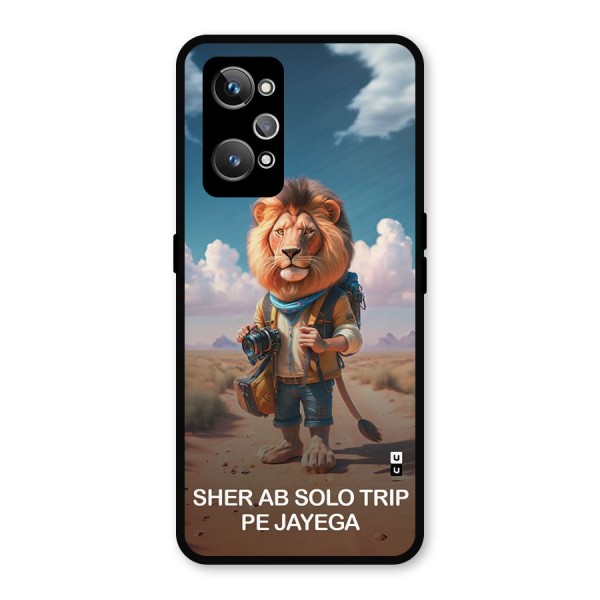 Sher Solo Trip Metal Back Case for Realme GT 2