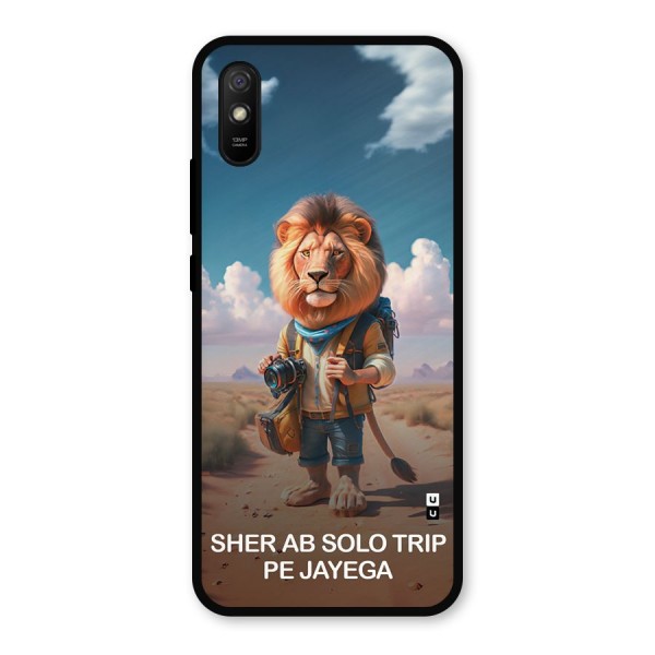 Sher Solo Trip Metal Back Case for Redmi 9i