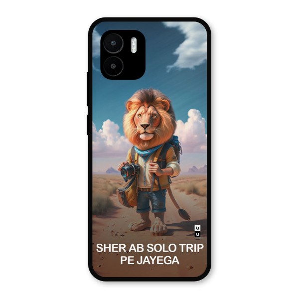 Sher Solo Trip Metal Back Case for Redmi A1