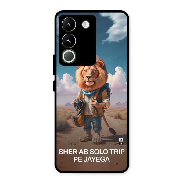 Sher Solo Trip Metal Back Case for Vivo Y200