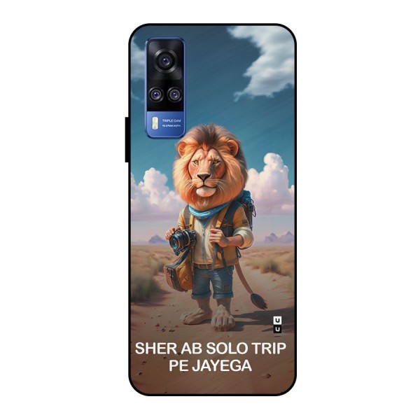 Sher Solo Trip Metal Back Case for Vivo Y51