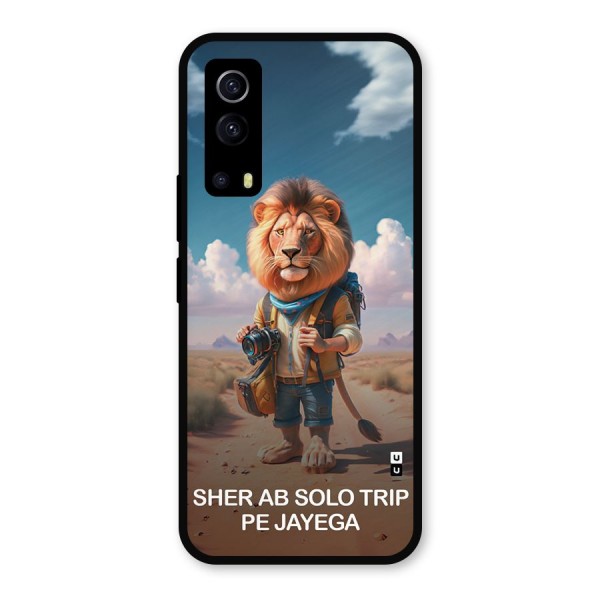 Sher Solo Trip Metal Back Case for iQOO Z3