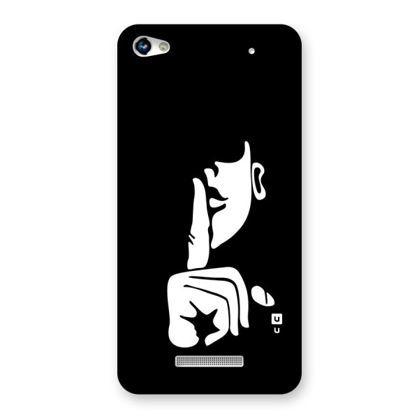 Shhh Art Back Case for Canvas Hue 2 A316