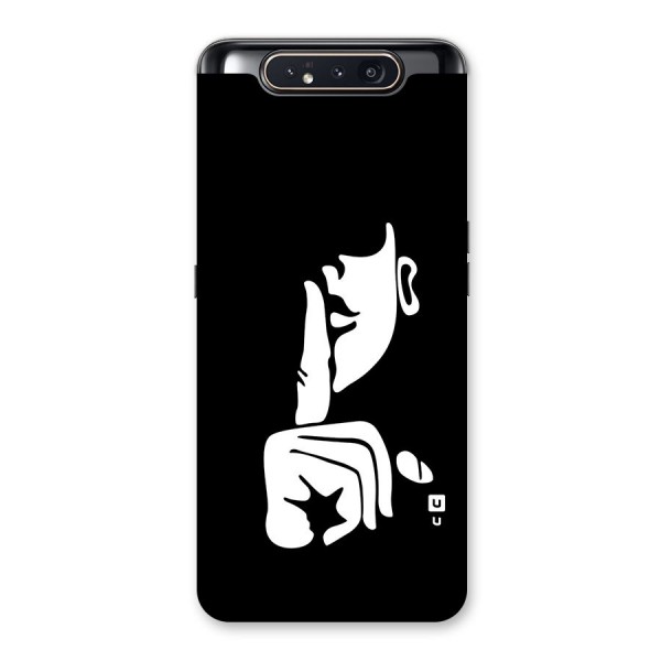 Shhh Art Back Case for Galaxy A80