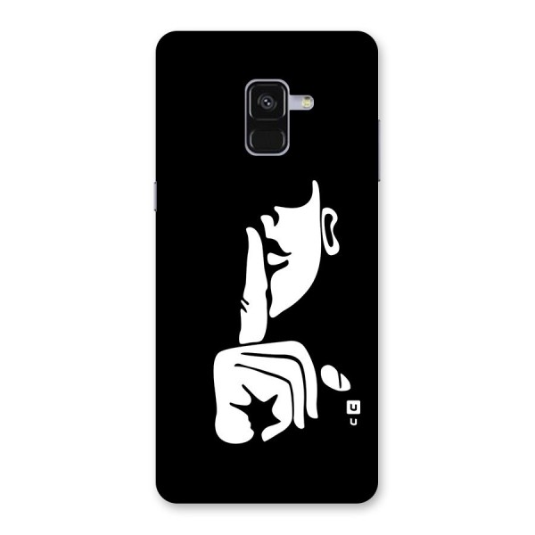 Shhh Art Back Case for Galaxy A8 Plus