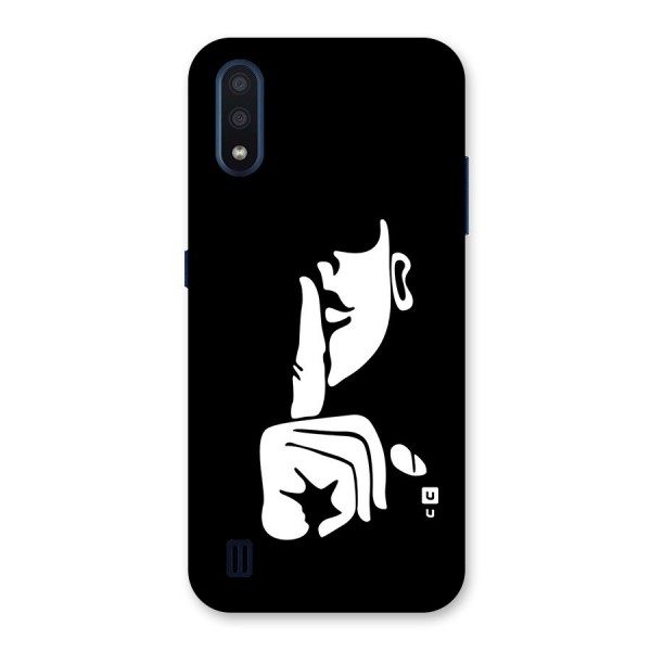 Shhh Art Back Case for Galaxy M01