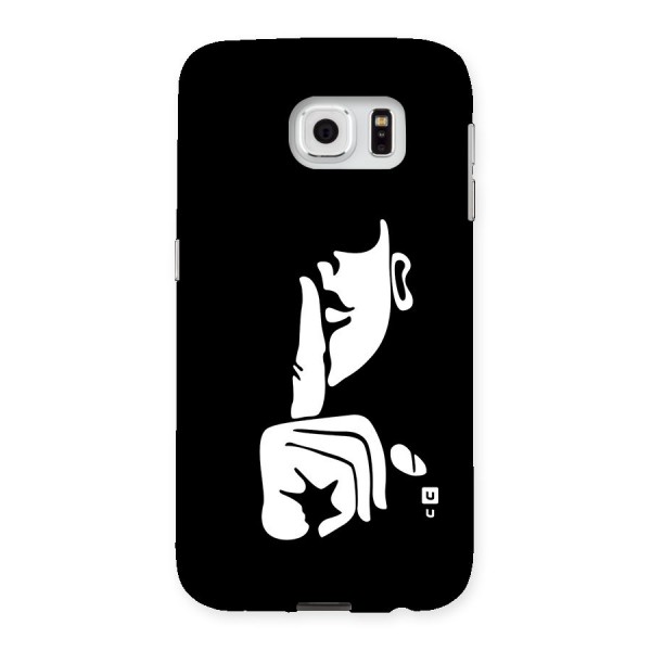 Shhh Art Back Case for Galaxy S6