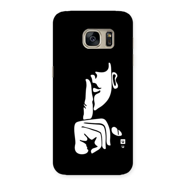 Shhh Art Back Case for Galaxy S7