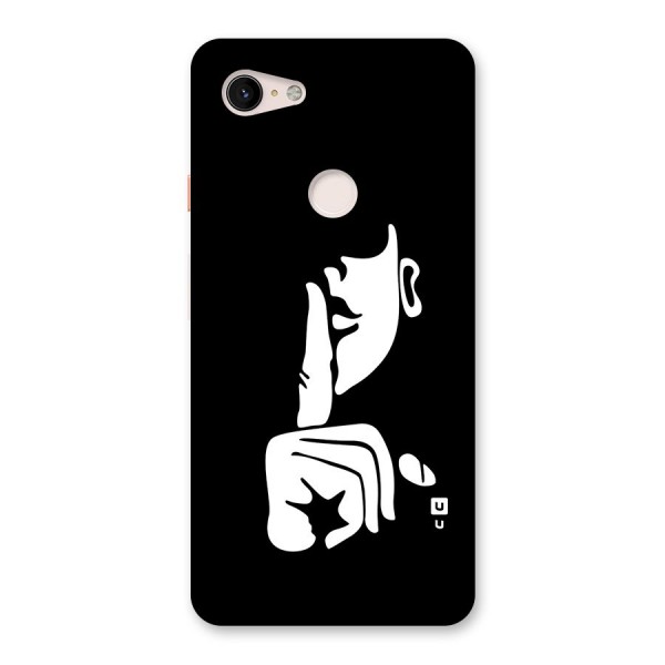 Shhh Art Back Case for Google Pixel 3 XL