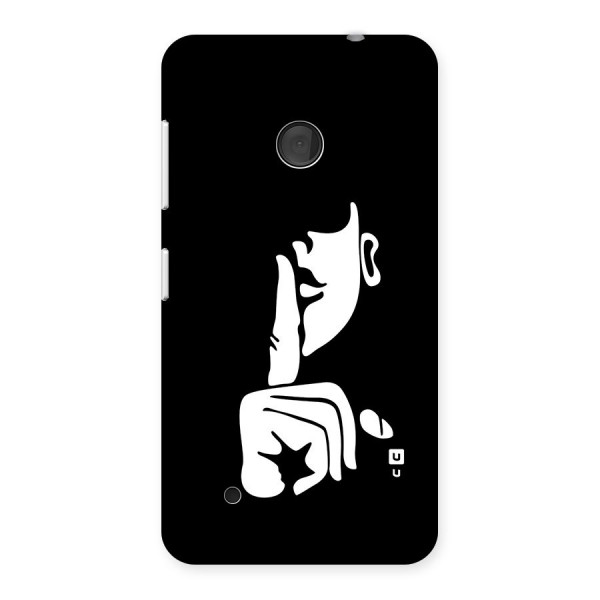 Shhh Art Back Case for Lumia 530