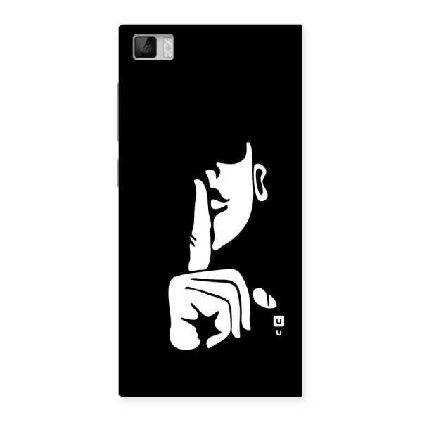 Shhh Art Back Case for Mi3