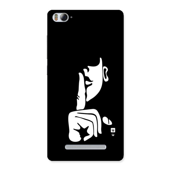 Shhh Art Back Case for Mi4i