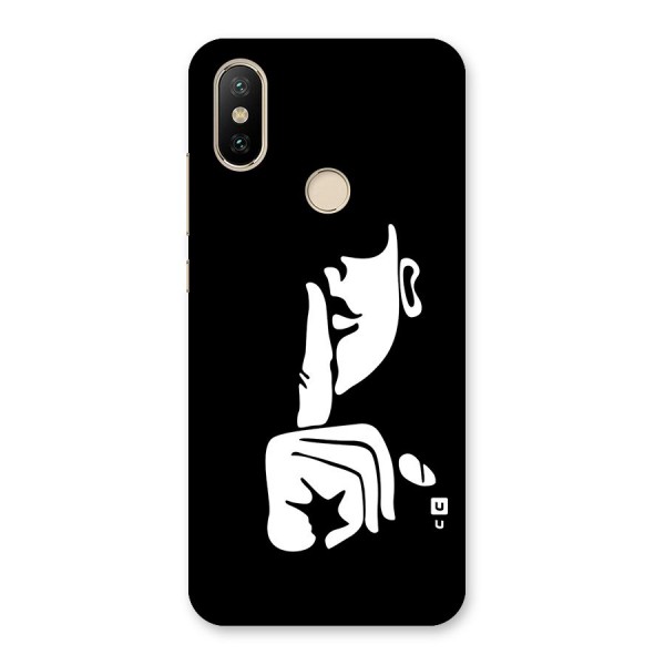 Shhh Art Back Case for Mi A2