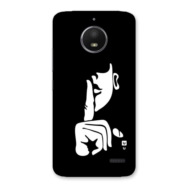 Shhh Art Back Case for Moto E4