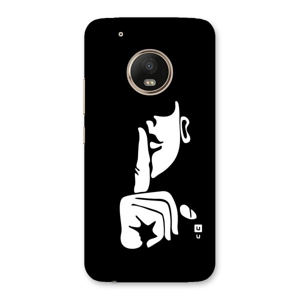 Shhh Art Back Case for Moto G5 Plus