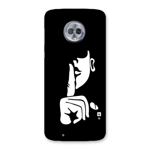 Shhh Art Back Case for Moto G6