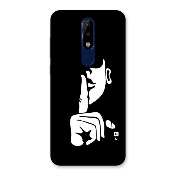 Shhh Art Back Case for Nokia 5.1 Plus