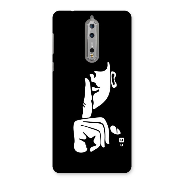 Shhh Art Back Case for Nokia 8