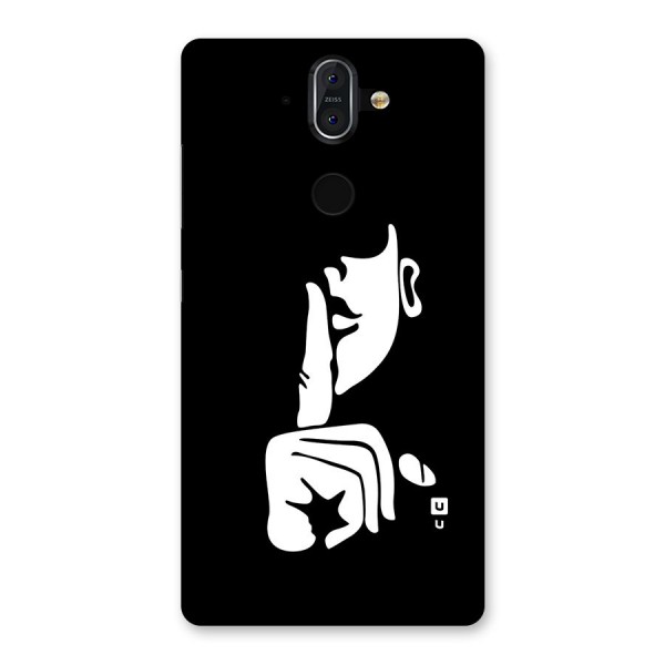 Shhh Art Back Case for Nokia 8 Sirocco