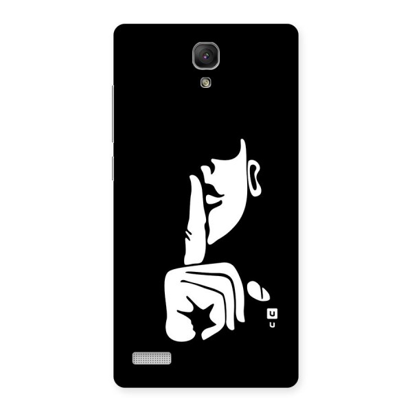 Shhh Art Back Case for Redmi Note