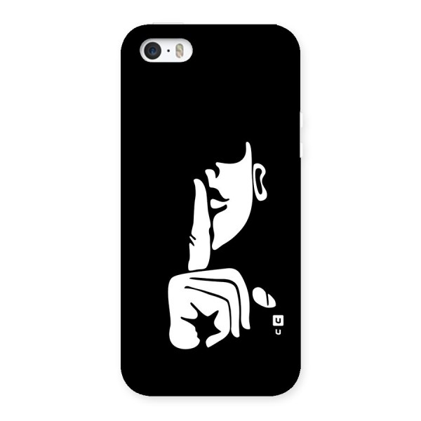 Shhh Art Back Case for iPhone 5 5s