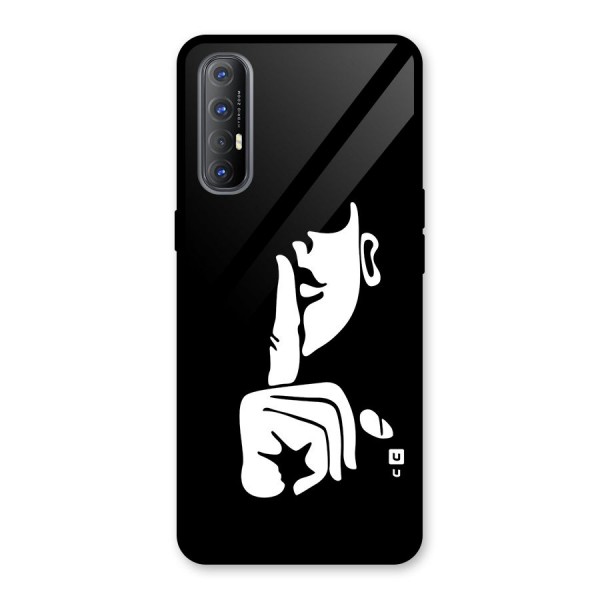 Shhh Art Glass Back Case for Oppo Reno3 Pro