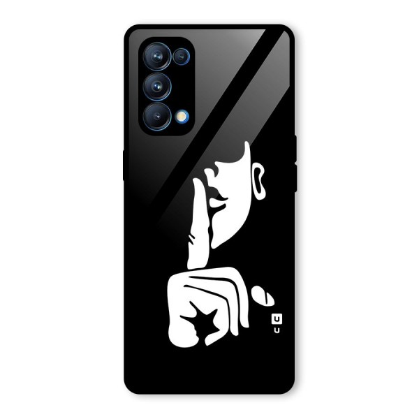 Shhh Art Glass Back Case for Oppo Reno5 Pro 5G