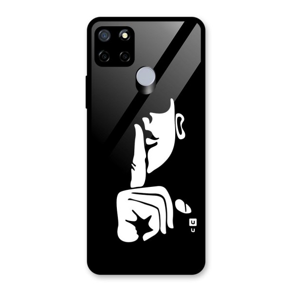 Shhh Art Glass Back Case for Realme C15