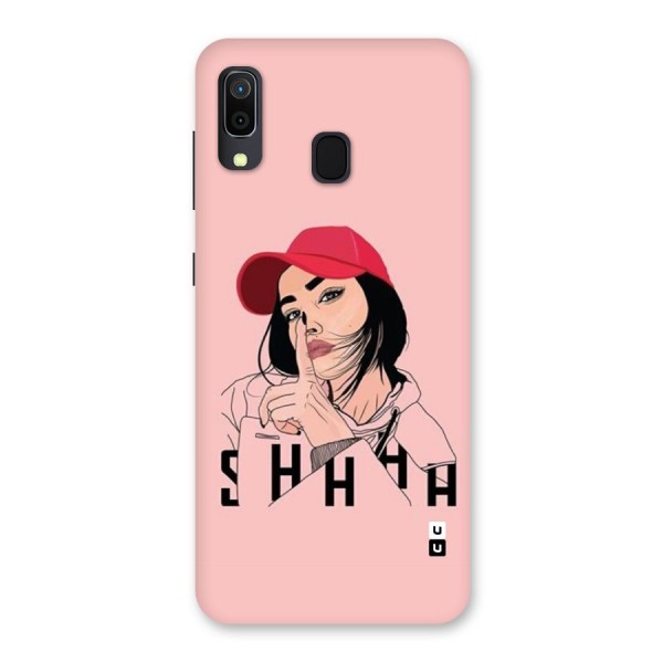 Shhhh Girl Back Case for Galaxy A30