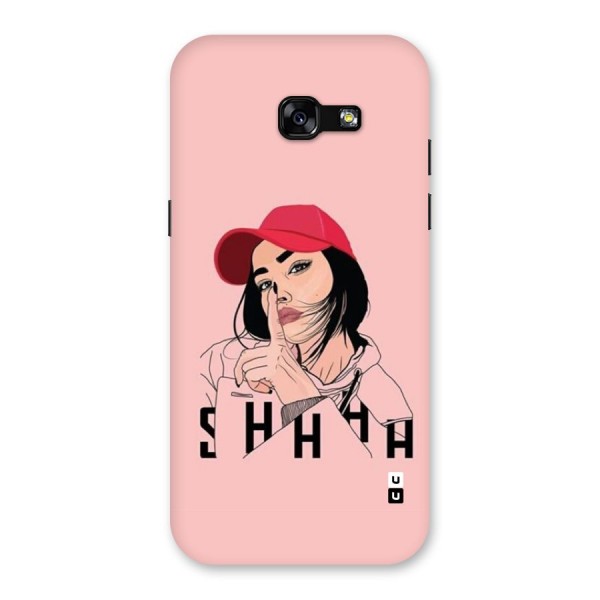 Shhhh Girl Back Case for Galaxy A5 2017