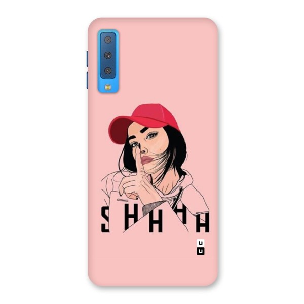 Shhhh Girl Back Case for Galaxy A7 (2018)