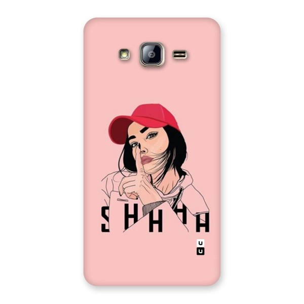 Shhhh Girl Back Case for Galaxy On5