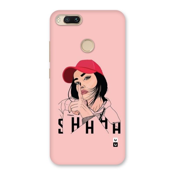 Shhhh Girl Back Case for Mi A1