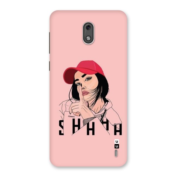 Shhhh Girl Back Case for Nokia 2