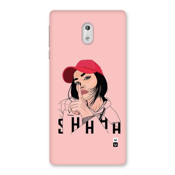 Shhhh Girl Back Case for Nokia 3