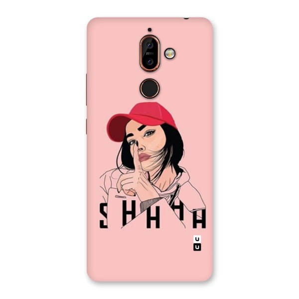 Shhhh Girl Back Case for Nokia 7 Plus