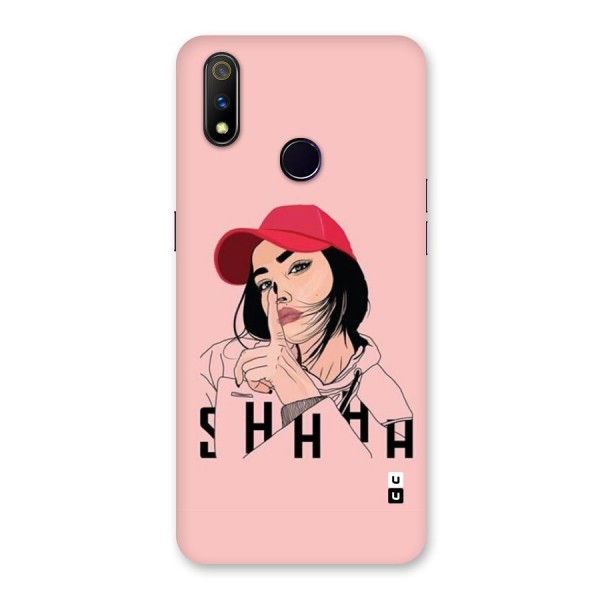 Shhhh Girl Back Case for Realme 3 Pro