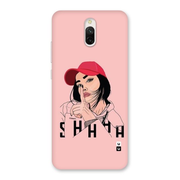 Shhhh Girl Back Case for Redmi 8A Dual