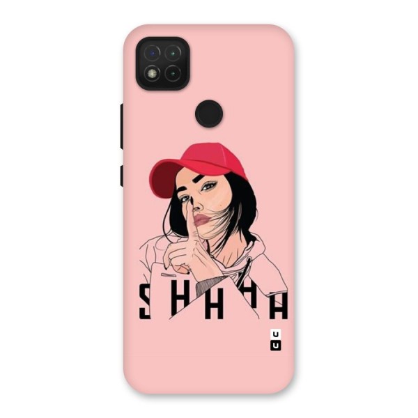 Shhhh Girl Back Case for Redmi 9